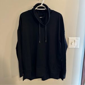 Old Navy Active black cowl neck pullover, womens XL